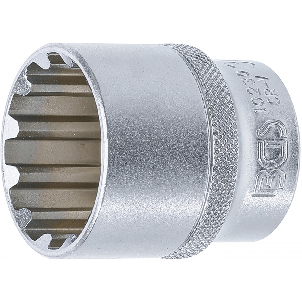 BGS | 10230 | Llave de vaso Gear Lock | entrada 12,5 mm (1/2") | 30 mm