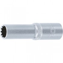 BGS | 10350 | Llave de vaso Gear Lock, larga | entrada 10 mm (3/8") | 10 mm