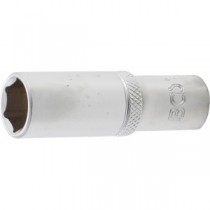 BGS | 10534 | Llave de vaso hexagonal, larga | entrada 10 mm (3/8") | 14 mm