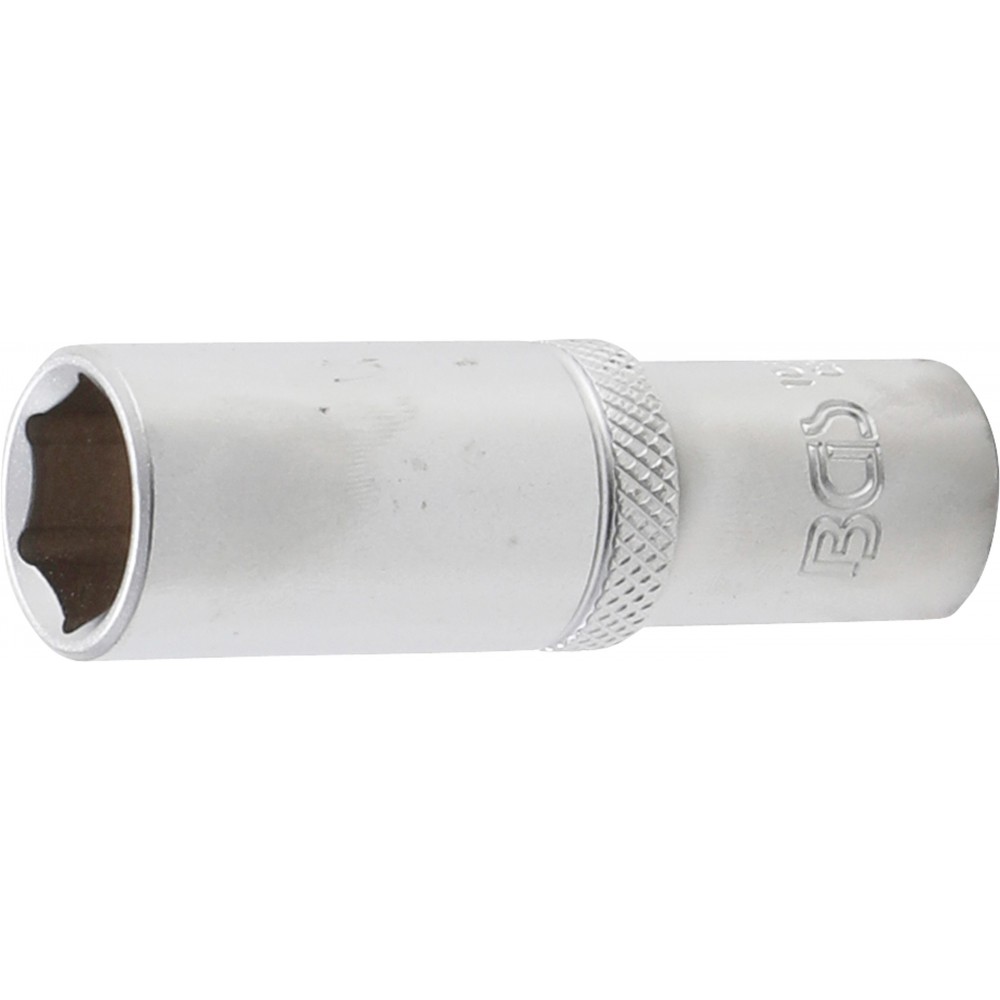 BGS | 10534 | Llave de vaso hexagonal, larga | entrada 10 mm (3/8") | 14 mm