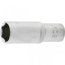 BGS | 10536 | Llave de vaso hexagonal, larga | entrada 10 mm (3/8") | 16 mm