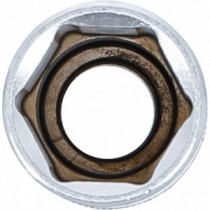 BGS | 10559 | Llave de vaso hexagonal, larga | entrada 12,5 mm (1/2") | 19 mm