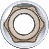 BGS | 10560 | Llave de vaso hexagonal, larga | entrada 12,5 mm (1/2") | 20 mm