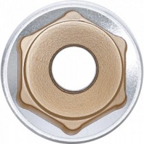 BGS | 10568 | Llave de vaso hexagonal, larga | entrada 12,5 mm (1/2") | 28 mm