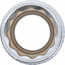 BGS | 10635 | Llave de vaso 12 caras | entrada 12,5 mm (1/2") | 15 mm