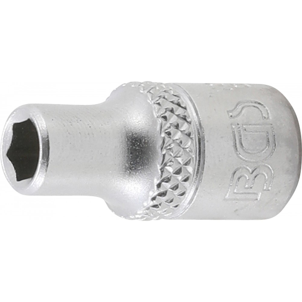 BGS | 10651 | Llave de vaso hexagonal | entrada 6,3 mm (1/4") | 3/16"