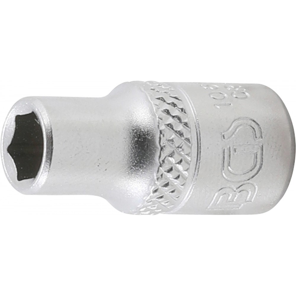 BGS | 10652 | Llave de vaso hexagonal | entrada 6,3 mm (1/4") | 7/32"