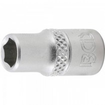 BGS | 10653 | Llave de vaso hexagonal | entrada 6,3 mm (1/4") | 1/4"