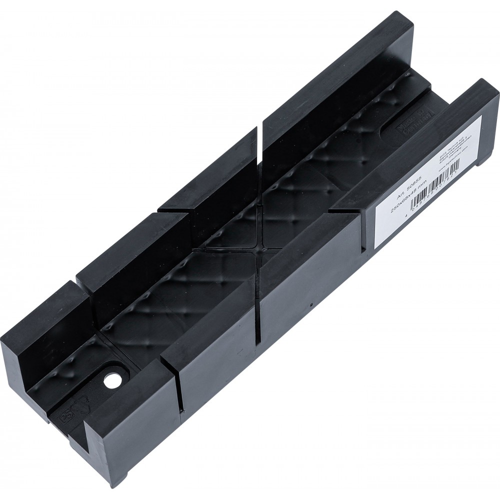 BGS | 50855 | Caja de ingletes de plástico | 245 x 65 x 48 mm