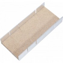 BGS | 50865 | Caja de ingletes de aluminio | 245 x 105 x 40 mm